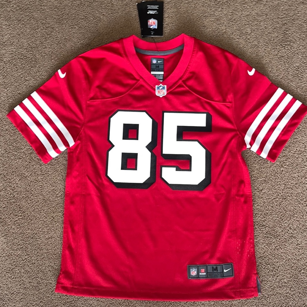George Kittle Scarlet Youth Jersey